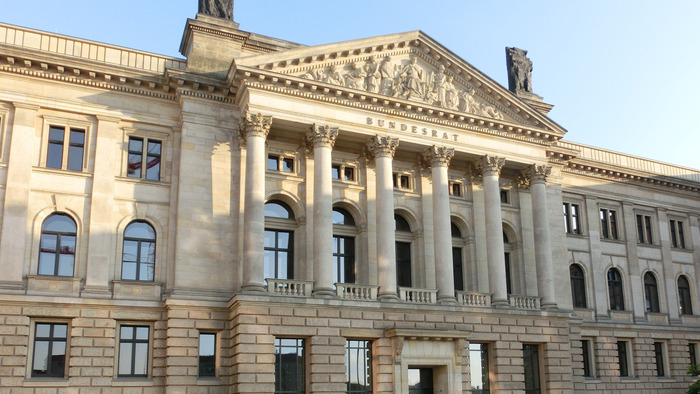 Bundesrat Außenansicht des Gebäudes