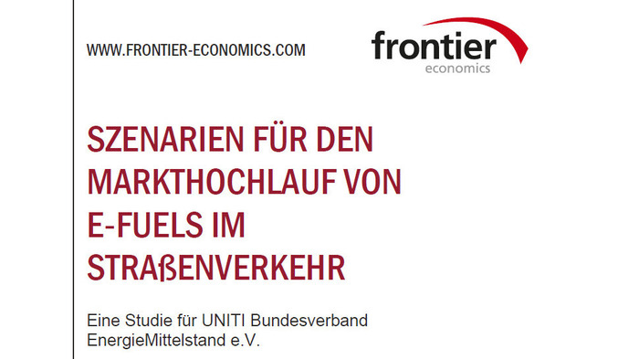 Studie Frontier Economics